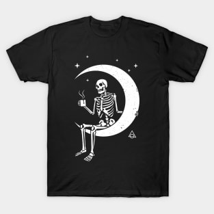 Coffee on the moon T-Shirt